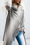 hulianfu hulianfu Striped Shawl Sweater 2 Styles