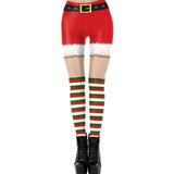 Women Leggings Fashion 3D Digital Printing Christmas Leggings Funny Sexy Printed Elastic Christmas Skinny Leggings Gothic