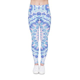 Brands Women Fashion Legging Aztec Round Ombre Printing leggins Slim High Waist Leggings Woman Pants /40