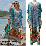 Easy Dry Beach Cover up Robe Plage Vestido Playa Beach Pareo Swimsuit cover up Beachwear Plus size Bathing suit Women Maxi Dress