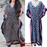 Easy Dry Beach Cover up Robe Plage Vestido Playa Beach Pareo Swimsuit cover up Beachwear Plus size Bathing suit Women Maxi Dress