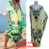 Easy Dry Beach Cover up Robe Plage Vestido Playa Beach Pareo Swimsuit cover up Beachwear Plus size Bathing suit Women Maxi Dress